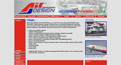 Desktop Screenshot of airdesign-reklama.cz