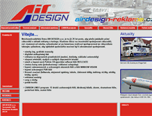 Tablet Screenshot of airdesign-reklama.cz
